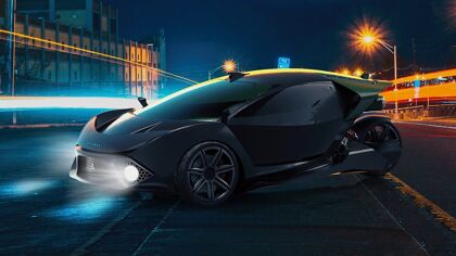 Un vistazo al vehículo de tres ruedas más rápido del mundo