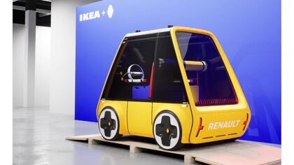 Höga: un hipotético prototipo de Renault e Ikea que se monta en casa
