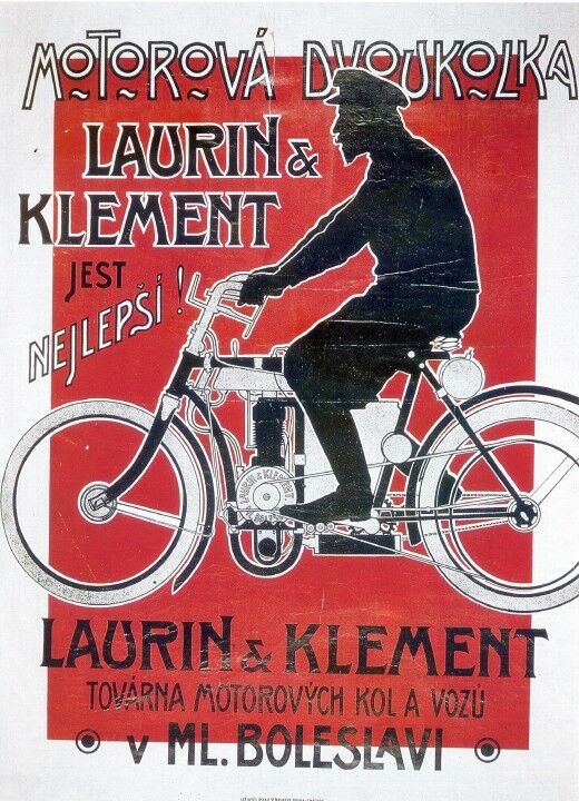 Laurin Klement Type B 1901 Skoda Motocicleta 6