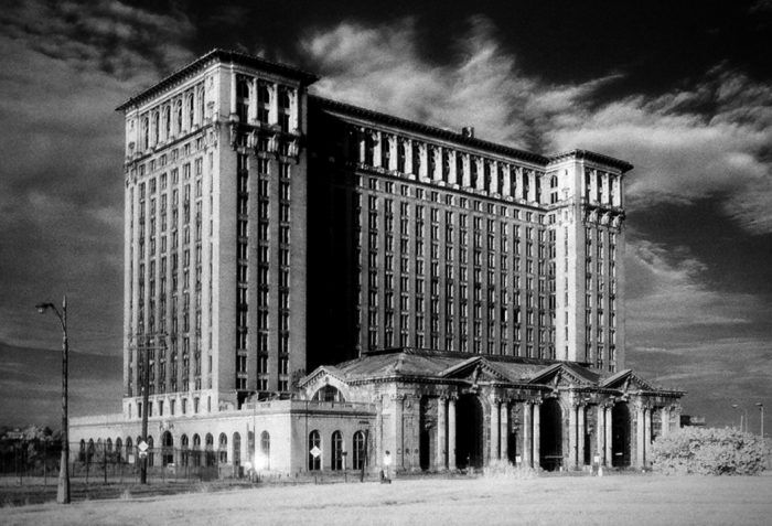 Michigan Central Train Station Exterior 2008 700x477
