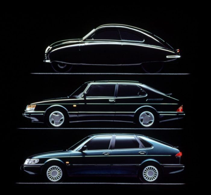 SAAB 92 SAAB 900 Turbo SAAB 93 700x647