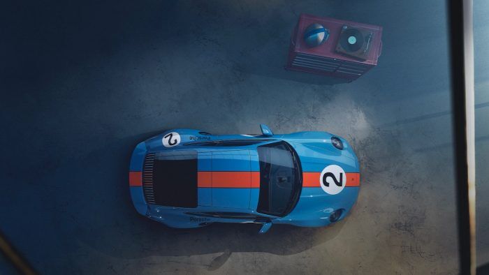 Porsche 911 Turbo S Gulf 14 700x394