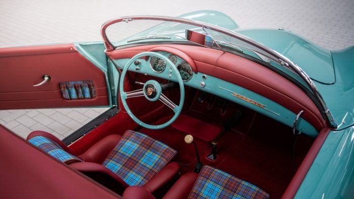 Porsche 356 Speedster 1955 Restaurado 9 700x394