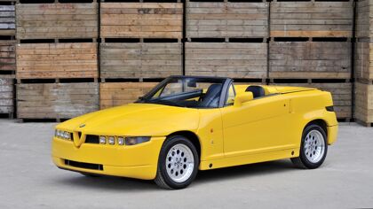 Alfa Romeo RZ Roadster Zagato: cuando «il Monstro» se descapotó