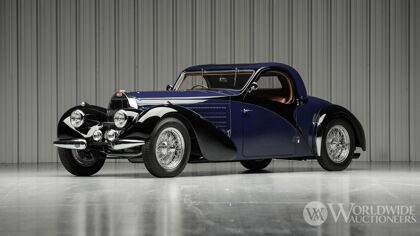 Bugatti Type 57C Atalante Coupe “Toit Ouvrant”, tan extraño y bonito hoy como en 1938