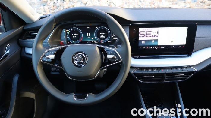 Skoda Octavia Combi IV Prueba Interior 7 700x393