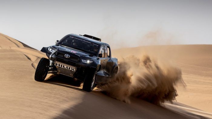 Toyota GR DKR Hilux T1 Rally Dakar 2022 3 700x394