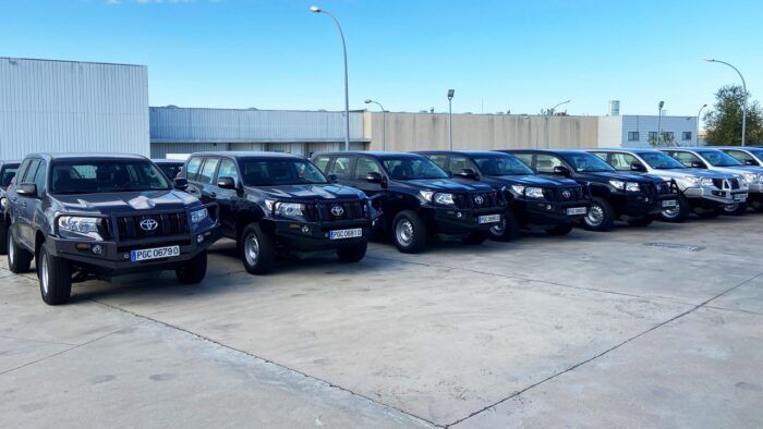 Guardia Civil Gibraltar Toyota Land Cruiser 12 700x394