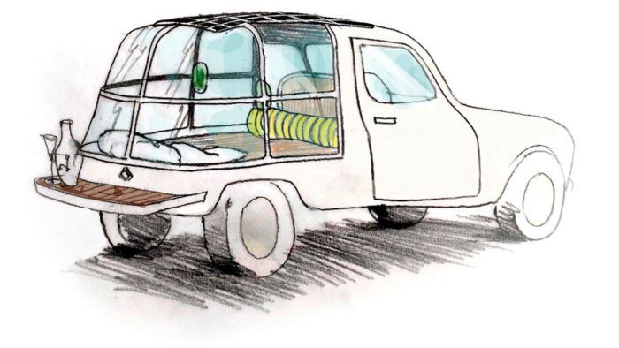 Renault 4L Suiten N4 Concept Mathieu Lehanneur 700x394