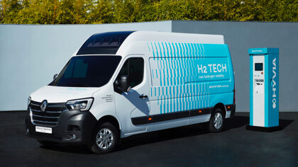 Renault Master Van H2-Tech, adelanto a su primera furgoneta de hidrógeno