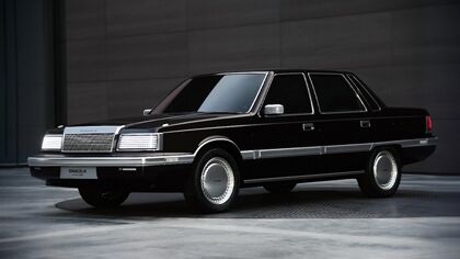 Hyundai revive su buque insignia con potencia eléctrica y un aspecto retrofuturista