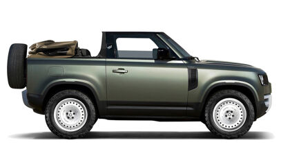 Valiance Convertible: el Defender descapotable hecho por Heritage Customs