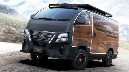 Nissan Caravan Mountain Base Concept: para los montañeros más atrevidos