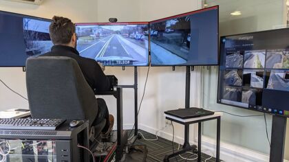 El trabajo de los conductores y camioneros del futuro podría ser en una oficina