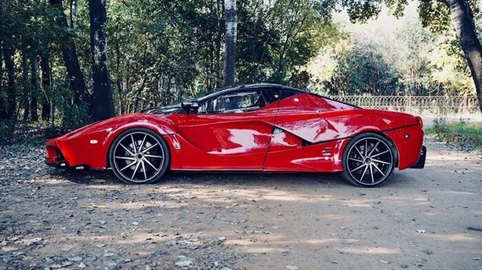 Audi R8 Ferrari LaFerrari Replica 9 700x393