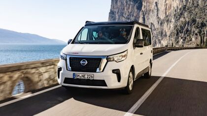 Nissan Primastar Seaside, preparada para actuar como monovolumen y casa rodante