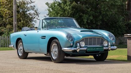 A la venta el Aston Martin DB5 Convertible del mismísimo David Brown