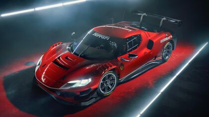 Ferrari 296 GT3: llega a la competición con el motor V6