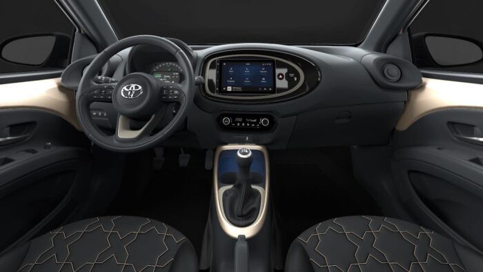 Toyota Aygo X Cross Chic 2022 Interior 1 700x394
