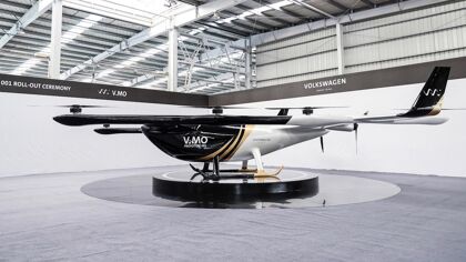 Volkswagen está desarrollando en China este dron para el transporte de pasajeros