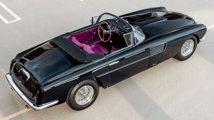 Ferrari 375 America Vignale Cabriolet, el único jamás fabricado