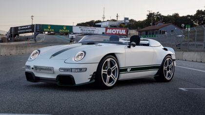 RUF Bergmeister, un perfecto homenaje a los coches de competición de montaña de Porsche