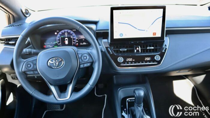 Toyota Corolla Touring Sports 140H Prueba Interior 8 700x394