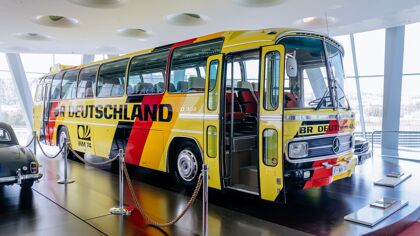 ¿Quién no mira con nostalgia al autobús del Mundial de 1974?