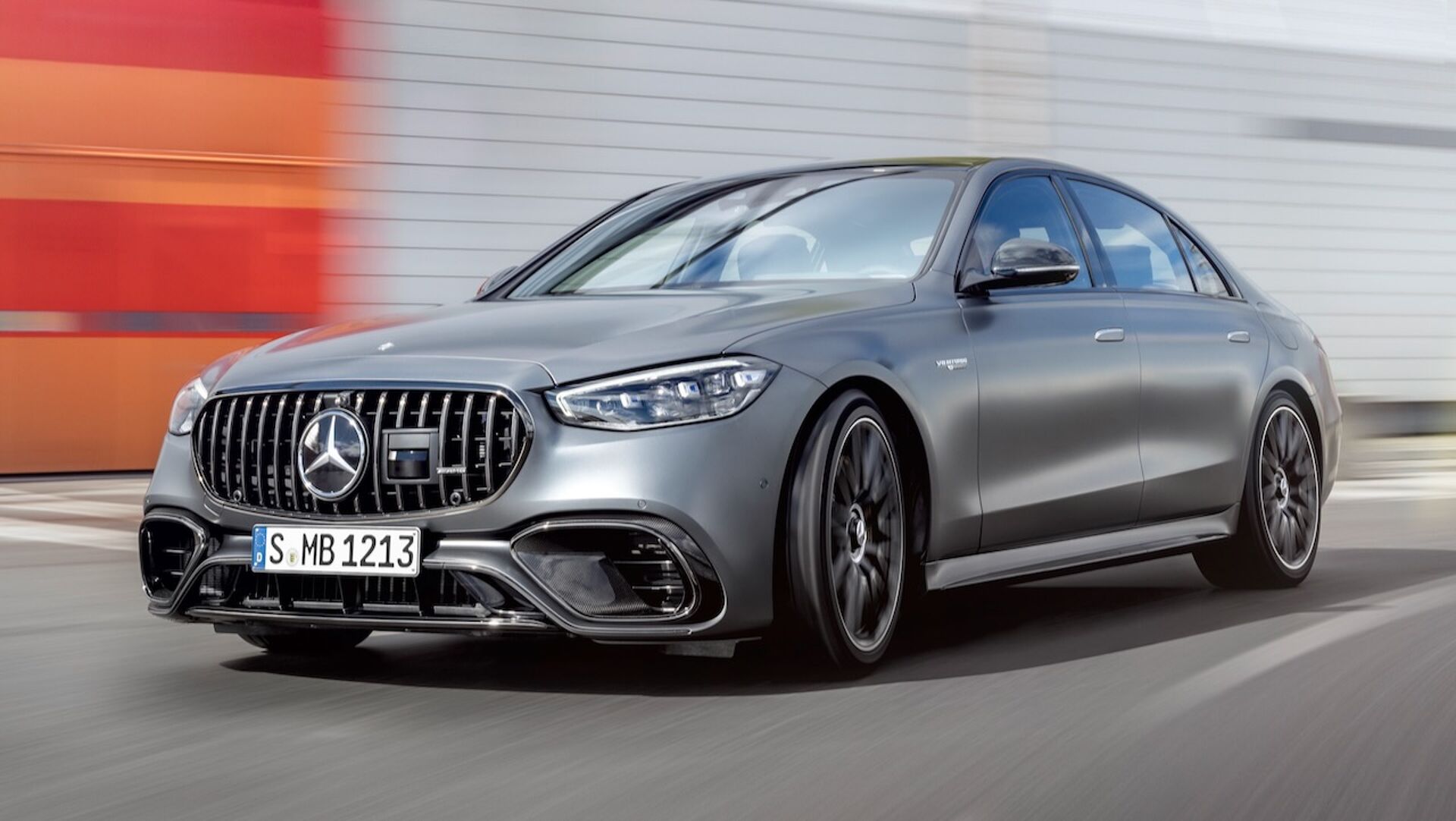 Der neue Mercedes-AMG S 63 E PERFORMANCE (2022), MANUFAKTUR selenitgrau magno//The new Mercedes-AMG S 63 E PERFORMANCE (2022), MANUFAKTUR selenite grey magno