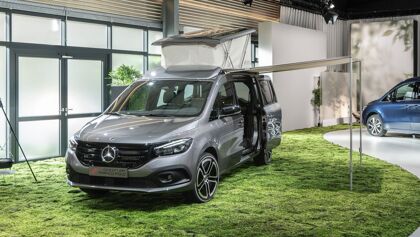 Mercedes Concept EQT Marco Polo, el camping a baterías que viene