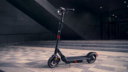 Audi Electric Kick Scooter by Egret: el patinete de los cuatro aros mejora