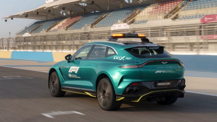 Aston Martin DBX707 Medical Car F1 18 700x394