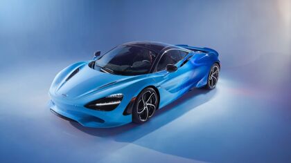 El McLaren 750S Spectrum eleva el concepto de pintura multitono