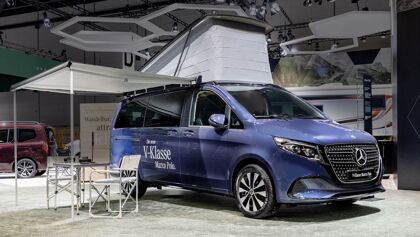 El Mercedes Clase V Marco Polo 2024 quiere ser la camper mas refinada del lujar