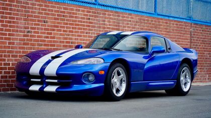 A subasta: Dodge Viper GTS Coupé de 1996
