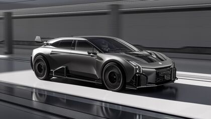 HiPhi A: el sedán eléctrico más extremo viene de China