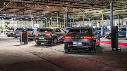 Usarán coches compartidos como batería de respaldo de la red eléctrica
