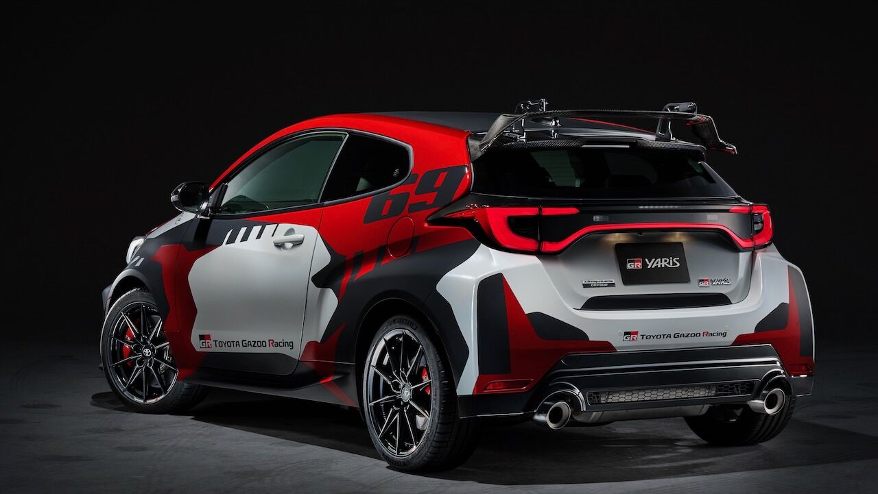 Toyota GR Yaris Ogier Rovanpera 1