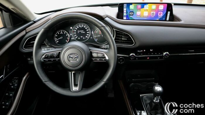 Mazda CX 30 2024 E SkyActiv X Prueba Interior 15 700x393