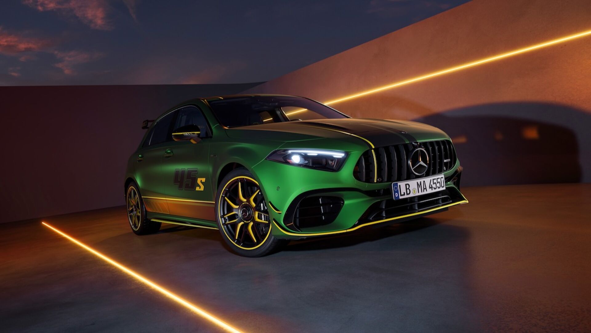 Mercedes-AMG A 45 S 4MATIC+ als Sondermodell „Limited Edition“ ab sofort bestellbarMercedes-AMG A 45 S 4MATIC+ can now be ordered as a special “Limited Edition” model