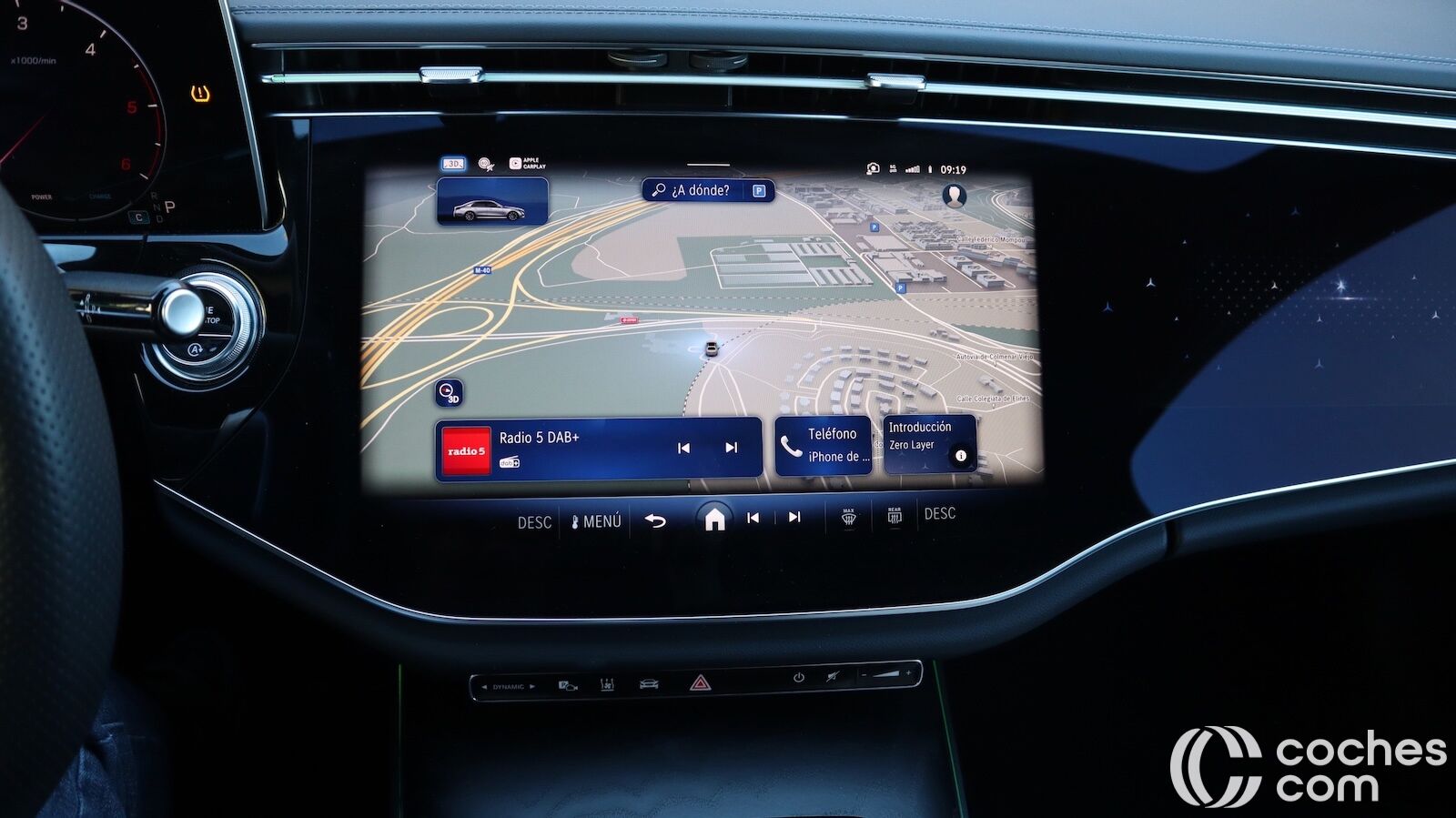 Mercedes E 220 D Prueba Interior 12