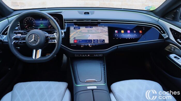 Mercedes E 220 D Prueba Interior 19 700x393