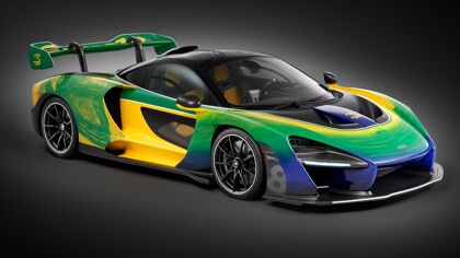 McLaren Senna Sempre: un homenaje al cuadrado para Ayrton