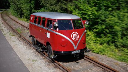 Klv-20: la Volkswagen Bulli que quiso ser tren hace más de medio siglo