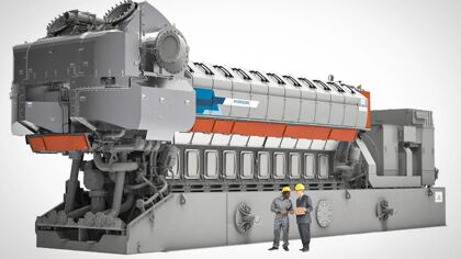 El motor más eficiente del mundo se convierte en un colosal generador de energía limpia
