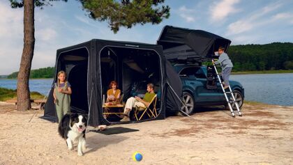 El Porsche Canopy es la tienda de campaña premium que quizá alguien compre