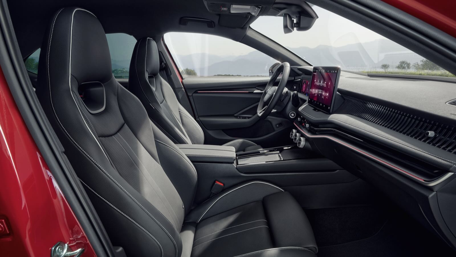 Skoda Superb Sportline 2024 Interior 3