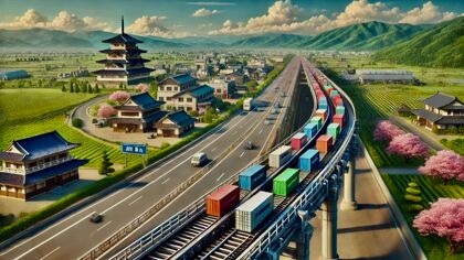 Así quieren en Japón quitar 25.000 camiones de sus carreteras