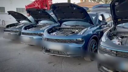 Esta red criminal cogía coches de suscripción y los vendía de forma ilegal