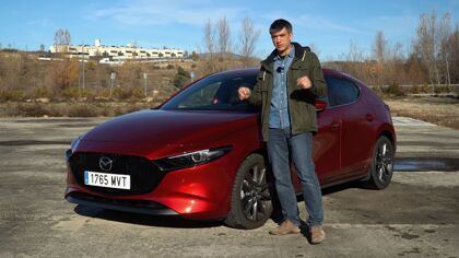 Cómo un motor de 2.5 litros gasta como uno de 1.2: lo analizamos en vídeo con el Mazda 3